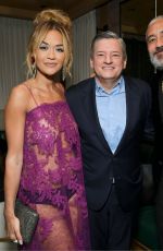 RITA ORA at Golden Globe and Critics Choice Nominee Toast 01/08/2023