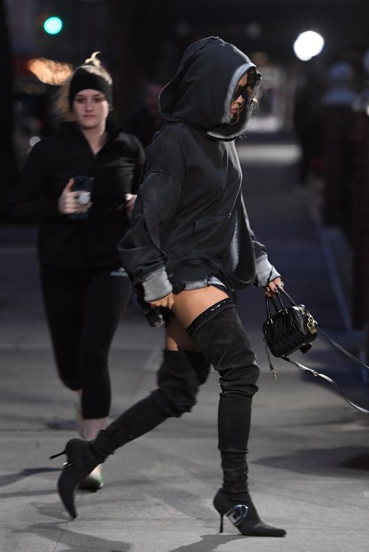 RITA ORA Leaves Bowery Hotel in New York 01/30/2023
