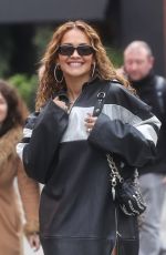 RITA ORA Leaves Capital Breakfast Show in London 01/27/2023