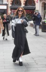 RITA ORA Leaves Capital Breakfast Show in London 01/27/2023