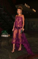 RITA ORA Leaves Elvis Presley