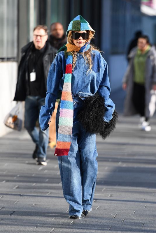 RITA ORA Out and About in New York 01/30/2023