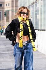 RITA ORA Out at World Trade Center in New York 01/30/2023
