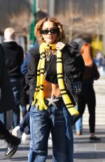 RITA ORA Out at World Trade Center in New York 01/30/2023