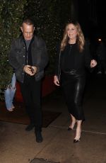 RITA WILSON and Tom Hanks Leaves Giorgio Baldi in Santa Monica 01/30/2023