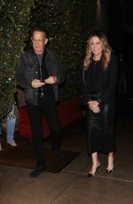 RITA WILSON and Tom Hanks Leaves Giorgio Baldi in Santa Monica 01/30/2023