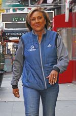ROBIN ROBERTS Leaves Good Morning America in New York 01/09/2023