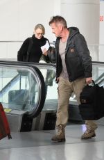 ROBIN WRIGHT at LAX Airport in Los Angeles 01/16/2023