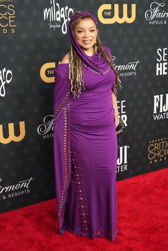 RUTH E. CARTER at 28th Annual Critics Choice Awards in Los Angeles 01/15/2023