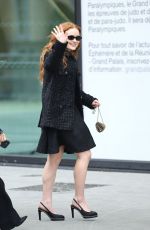 SADIE SINK Arrives at Chanel Show at Paris Fashion Week 01/24/2023