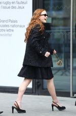 SADIE SINK Arrives at Chanel Show at Paris Fashion Week 01/24/2023