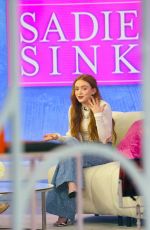 SADIE SINK Arrives at Today Show in New York 01/04/2023