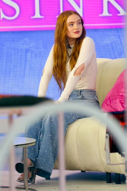 SADIE SINK Arrives at Today Show in New York 01/04/2023