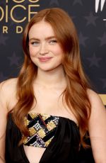 SADIE SINK at 28th Annual Critics Choice Awards in Los Angeles 01/15/2023