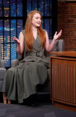SADIE SINK at Late Night With Seth Meyers in New York 01/18/2023