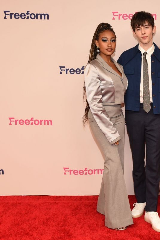 SADIE STANLEY at Cruel Summer Freeform Winter TCA Press Tour Panel in Los Angeles 01/11/2023