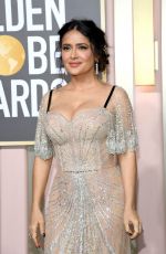 SALMA HAYEK at 80th Annual Golden Globe Awards in Beverly Hills 01/10/2023