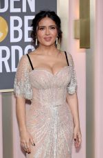 SALMA HAYEK at 80th Annual Golden Globe Awards in Beverly Hills 01/10/2023
