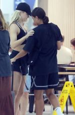 SAMANTHA KERR and KRISTIE MEWIS at Perth Airport 01/04/2023