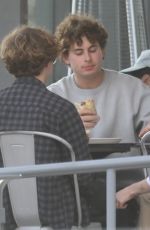 SAMI and LOLA SHEEN on a Double Lunch Date at Howdy