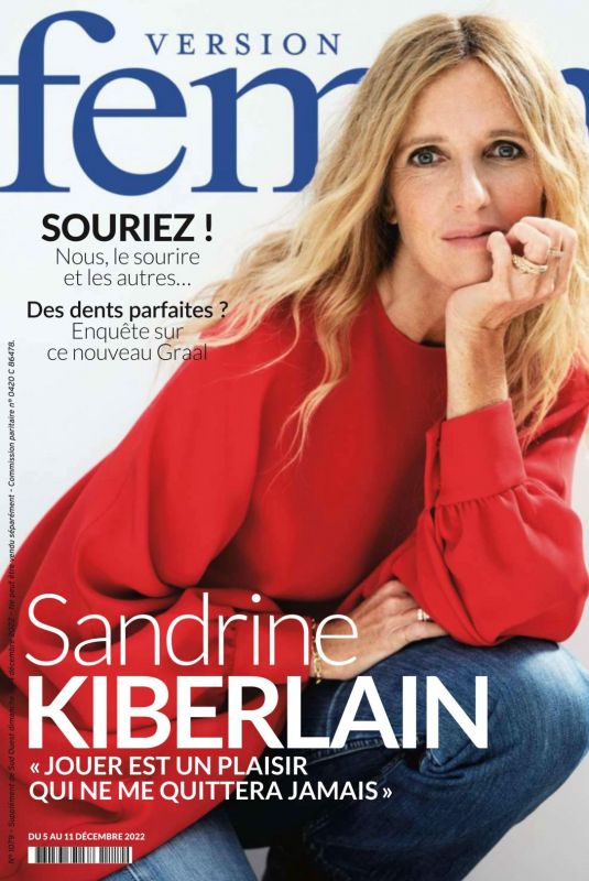 SANDRINE KIBERLAIN in Femina Magazine, France December 2022