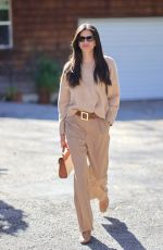 SARA SAMPAIO Arrives at Jasmine Tookes