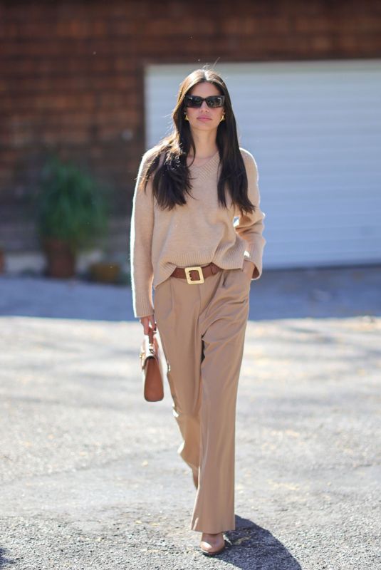 SARA SAMPAIO Arrives at Jasmine Tookes