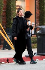SARA SAMPAIO Out Shopping with a Friend on Melrose Place in West Hollywood 01/03/2023