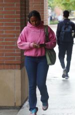 SASHA OBAMA Out and About in Los Angeles 01/10/2023