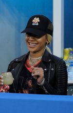 SAWEETIE at Chargers vs Rams Game at SoFi Stadium in Inglewood 01/01/2023
