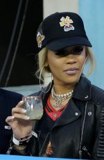 SAWEETIE at Chargers vs Rams Game at SoFi Stadium in Inglewood 01/01/2023
