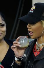 SAWEETIE at Chargers vs Rams Game at SoFi Stadium in Inglewood 01/01/2023