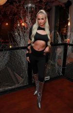SCARLETT BLAHYJ at Kavos Weekender TV Show Launch in London 01/03/2023