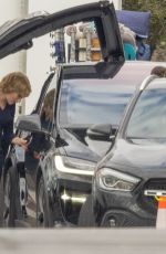 SCARLETT JOHANSSON on the Set of Project Artemis 0/25/2023