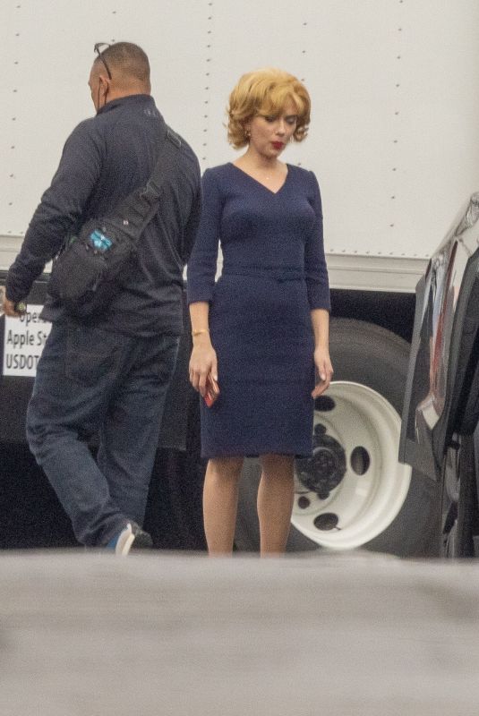 SCARLETT JOHANSSON on the Set of Project Artemis 0/25/2023