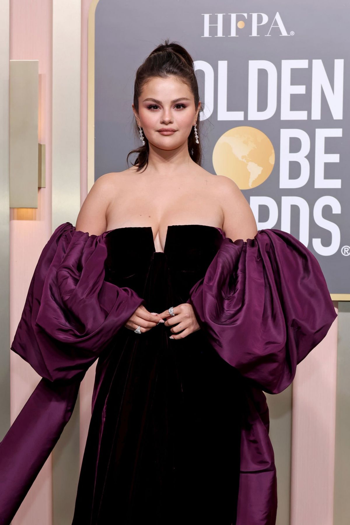 SELENA GOMEZ at 80th Annual Golden Globe Awards in Beverly Hills 01/10