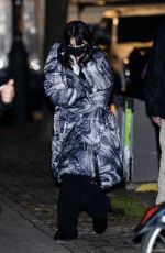 SELENA GOMEZ Heading to the Set of Only Murderers in the Building in New York 01/24/2023