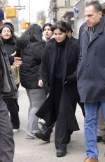 SELENA GOMEZ on the Set of Only Murderers in the Building in New York 01/26/2023