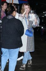SHANI TWAIN Arrives at Late Show with Stephen Colbert in New York 01/04/2023