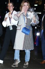 SHANI TWAIN Arrives at Late Show with Stephen Colbert in New York 01/04/2023