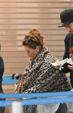 SHANIA TWAIN at JFK Airport in New York 01/09/2023