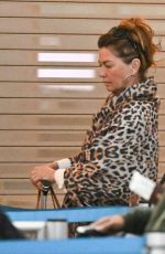SHANIA TWAIN at JFK Airport in New York 01/09/2023