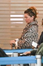 SHANIA TWAIN at JFK Airport in New York 01/09/2023