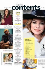 SHANIA TWAIN in People Magazine, January 2023