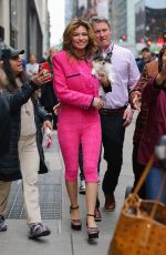 SHANIA TWAIN Out with Her Dog in New York 01/05/2023