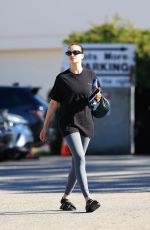 SHANINA SHAIK Heading to Pilates Class in West Hollywood 01/25/2023