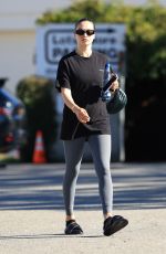 SHANINA SHAIK Heading to Pilates Class in West Hollywood 01/25/2023