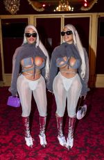 SHANNON and SHANNADE CLERMONT at Fashion Show at Casino de Paris at Paris Fashion Week 01/21/2023