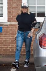 SHERIDAN SMITH Leaves at Theatre Rehearsals in London 01/17/2023