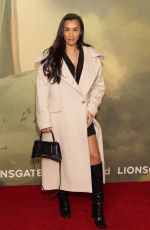 SIAN GABBIDON at Plane VIP Immersive Screening at Cineworld Leicester Square in London 01/23/2023